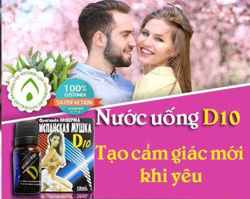 Thuốc kích dục D10 có tốt không? Mua ở đâu TPHCM và Hà nội