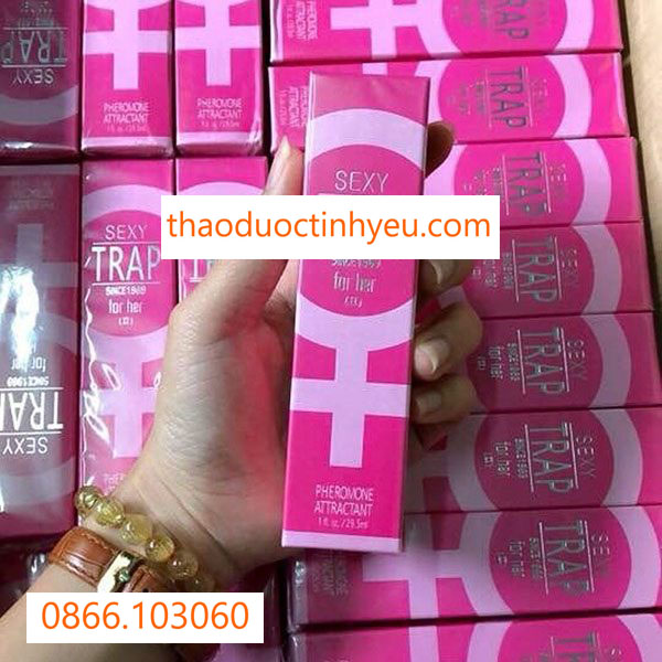 Nước hoa hỗ trợ tăng ham muốn sexy trap