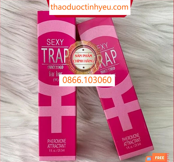 Nước hoa kích dục cực mạnh Sexy Trap cao cấp