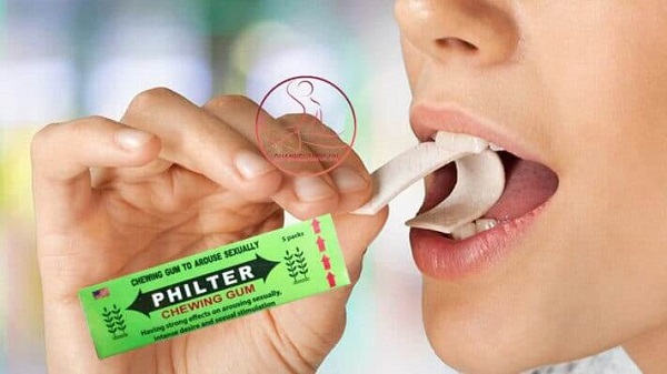 Tác dụng của kẹo kích dục nữ Philter Chewing Gum