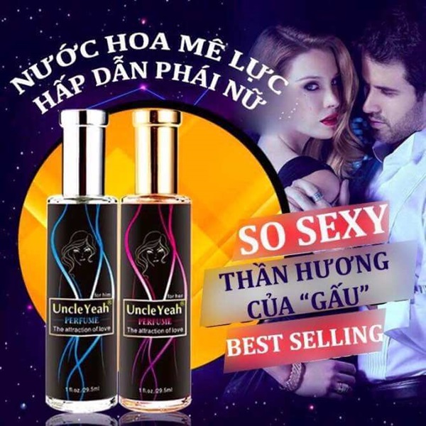 Nước Hoa Kích Dục Nữ Uncle Yeah chính hãng cao cấp