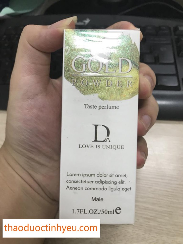 Thuốc Xịt Kích Thích Phụ Nữ Không Mùi Gold Powder 4 Nước hoa kích dục nữ Gold Powder cao cấp