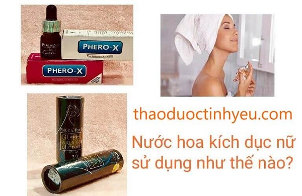 Nước hoa kích dục nữ nam Phero-X cực mạnh đậm đặc