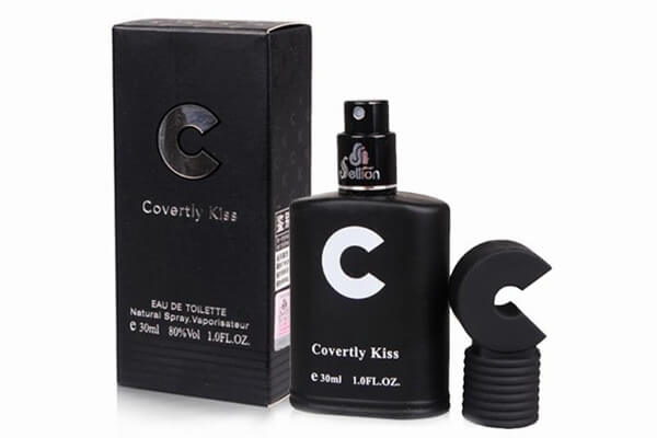 Nước Hoa Kích Dục Vợ Chồng Covertly Kiss 8 Covertly Kiss hay còn gọi là CK được sản xuất tại USA, khác với những loại nước hoa kích dục nữ không mùi hiện nay