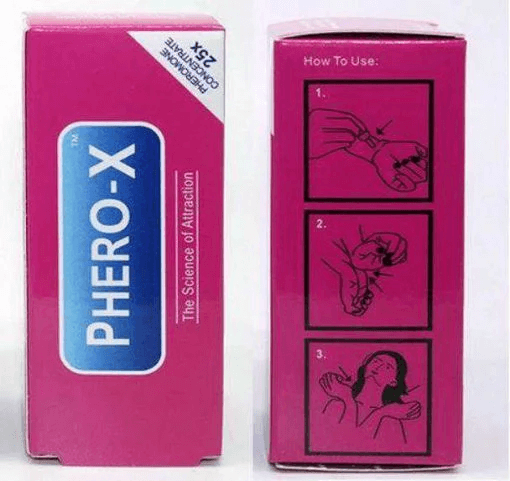Thế nên Phero-X được xem như một dòng nước hoa kích dục. Vì nó có chứa chất Pheromone, chất này chính là nhân tố kích thích ham muốn tình dục
