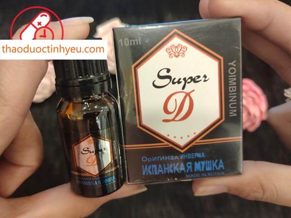 Super D Làm cho bạn gái chủ động hơn trong quan hệ và trở nên sung mãn hơn. Làm cho nữ giới lên đỉnh nhiều lần mà không biết mệt mõi