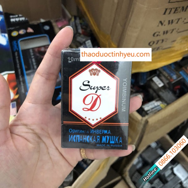 Thuốc kích dục nữ Super D chính hãng