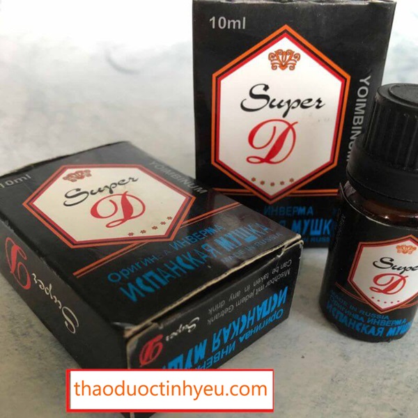 Thuốc kích dục nữ Super D không mùi cực mạnh