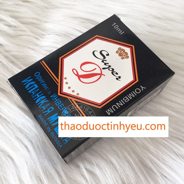 Thuốc kích dục Super D được sử dụng như thế nào?