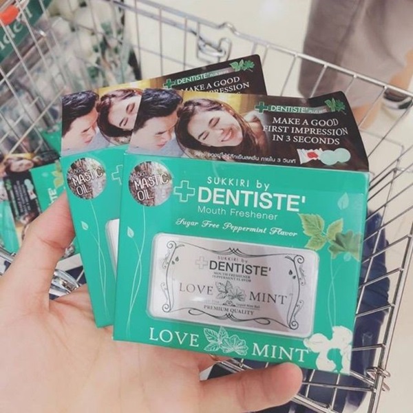 Kẹo Love Mint hương bạc hà của Thái Lan hộp 20 viên