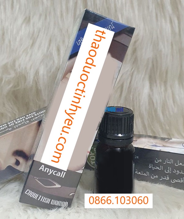 Thông tin chung về thuốc kích dục nữ Anycall Thái lan