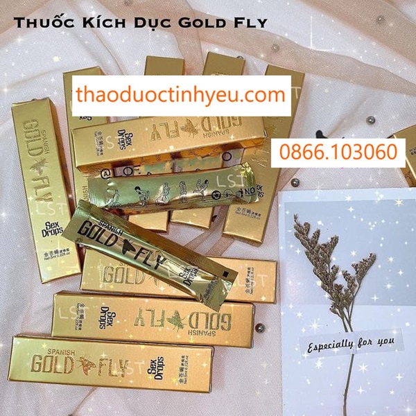 Các đặc điểm của Thuốc kích dục nữ dạng nước Gold Fly chính hãng