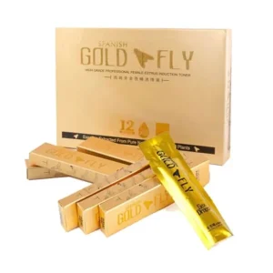 Thuốc kích dục Gold Fly là sản phẩm thuốc kích dục nữ được bào chế dưới dạng nước có tác dụng tăng cường ham muốn tình dục ở phụ nữ