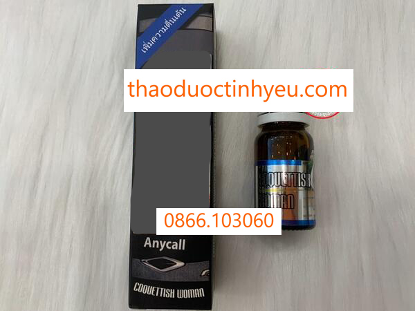 Thuốc kích thích dục nữ dạng nước Anycall chính hãng cao cấp
