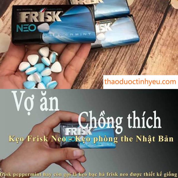 Kẹo phòng the Frisk Neo chính hãng của Nhật Bản, giá tốt
