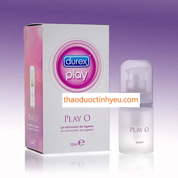 Gel Kích Dục Chính Hãng Durex 3 Gel kích thích điểm G tăng khoái cảm nữ Durex Play O