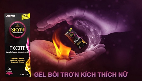Gel tăng khoái cảm chính hãng cao cấp