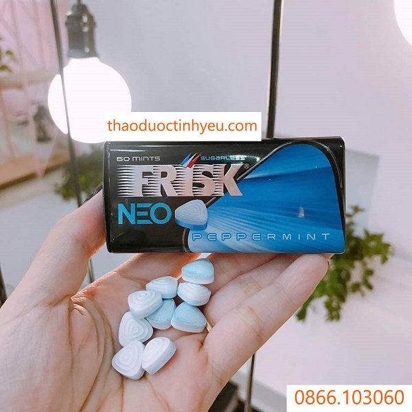  Kẹo Ngậm Phòng The Frisk Neo Nhật Bản X10 Khoái Cảm