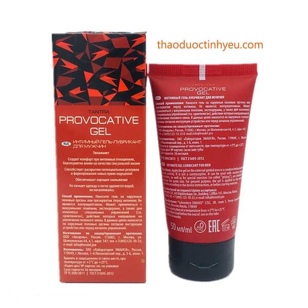 Gel Bôi Trơn Kích Dục Provocative 22 gel kích thích nữ Chất Lượng, Giá Tốt