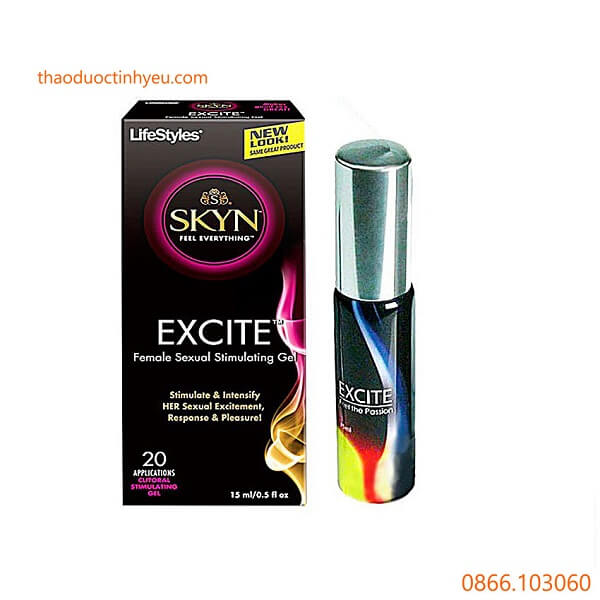 Công dụng của Gel Skyn excite 15ml