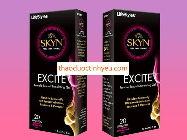 TẠI SAO NHẮC ĐẾN GEL BÔI TRƠN EXCITE HƠN 90 % CHỊ EM ĐỀU BIẾT