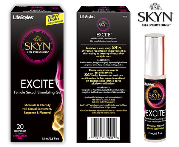 Gel Bôi Trơn Tăng Khoái Cảm Skyn Excite - Chai 15ml