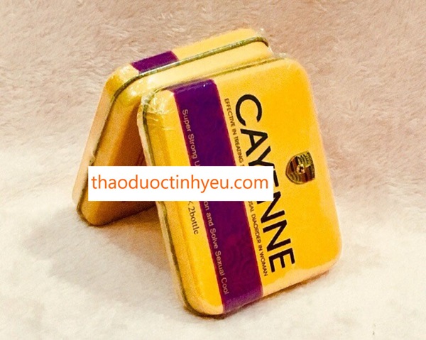 Thuốc Kích Dục Nữ Cayenne Nhập Khẩu USA Tác Dụng Nhanh Chóng
