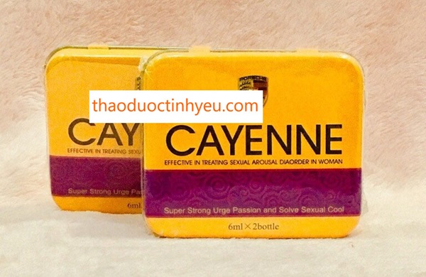 Thuốc Kích Dục Nữ Cayenne Cực Mạnh An Toàn