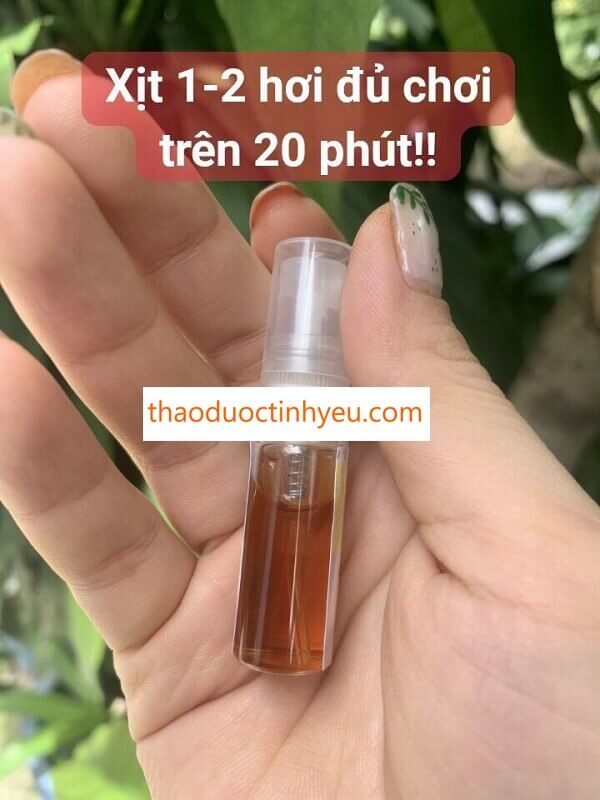 Sìn Sú Dạng Xịt Chính Hãng 10 Sìn Sú Ê ĐÊ dạng xịt chống xuất tinh sớm