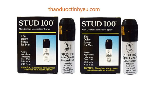 Thuốc Xịt Lâu Ra Stud 100 Chống Xuất Tinh Sớm Hiệu Quả