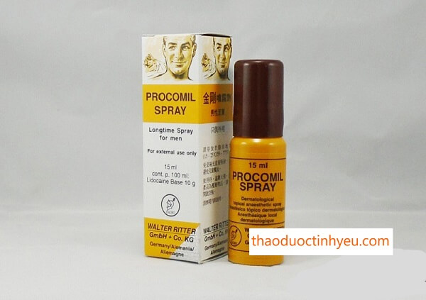Chai Xịt Lâu Ra Procomil Spray Của Đức 1 Thuốc Xịt Procomil Spray cho nam giới của Đức
