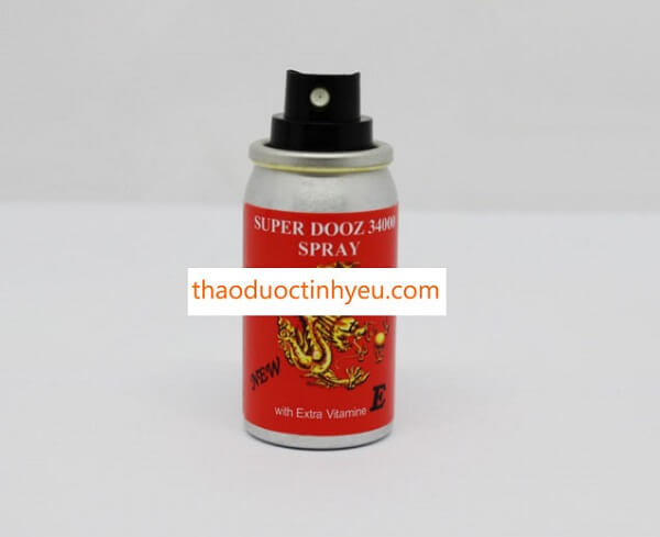 Xịt Xuất Tinh Sớm Super Dooz 34000 5 Xịt Xuất Tinh Sớm Super Dooz 34000 Spray Dragon chính hãng