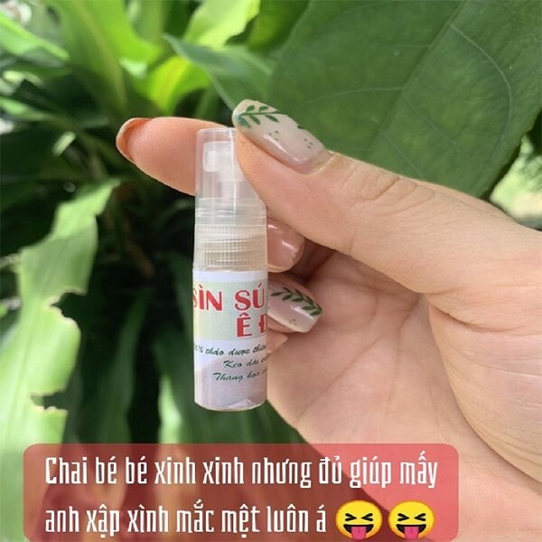 Sìn Sú Dạng Xịt Chính Hãng - Kéo Dài Thời Gian Quan Hệ 45ph
