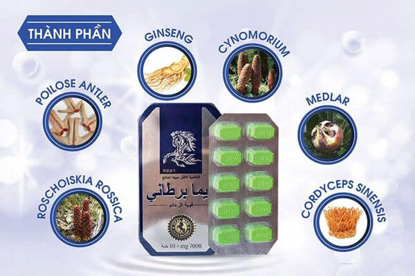 Thuốc cường dương Ngựa Thái là một sản phẩm hỗ trợ cải thiện chức năng sinh lý nam giới, giúp nam giới lấy lại phong độ và sự tự tin