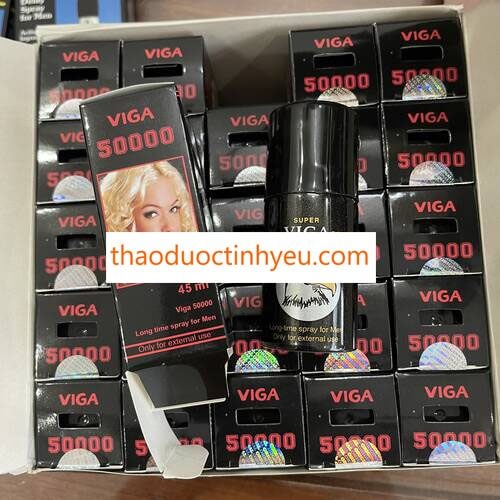Xịt Kéo Dài Thời Gian Quan Hệ Viga 50000 6 Viga 50000 dùng có tốt không, mua ở đâu, giá bao nhiêu