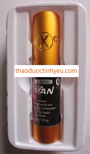 chai xịt chống xuất tinh sớm Excite Man gia tăng khoái cảm cho nam hiệu quả