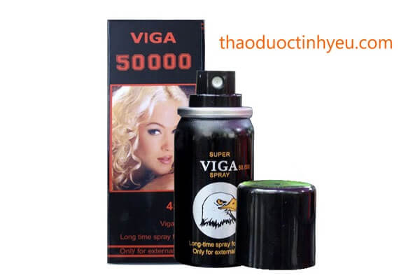 Xịt Kéo Dài Thời Gian Quan Hệ Viga 50000 7 SUPER VIGA 50000 KÉO DÀI THỜI GIAN QUAN HỆ HIỆU QUẢ
