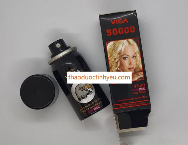 Xịt Kéo Dài Thời Gian Quan Hệ Viga 50000 10 Thuốc xịt kéo dài thời gian quan hệ Viga 50000 chính hãng