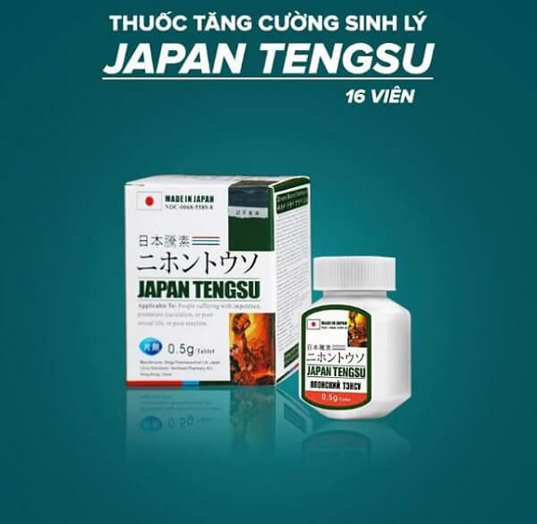 Cường Dương Japan Tengsu 11 Phân Biệt Thật Giả - Japan tengsu