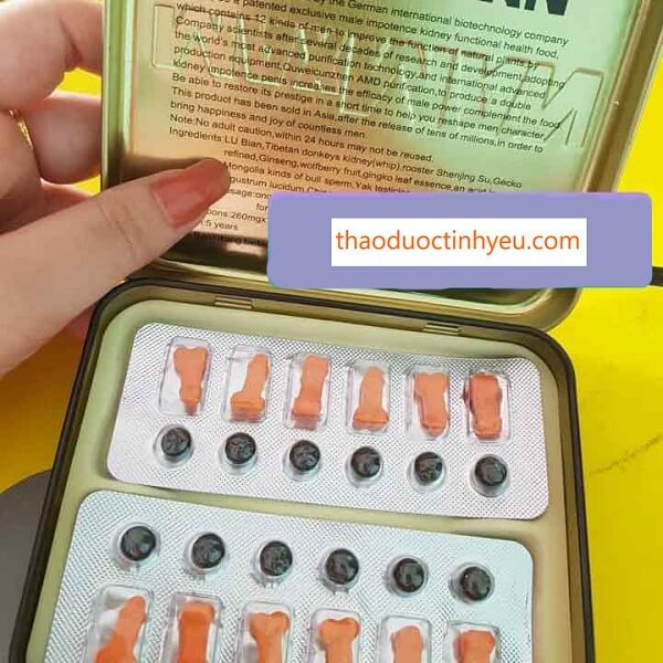 Viên Tăng Cường Sinh Lý Maxman 24 Viên 2 Maxman 260mg dành cho nam giới