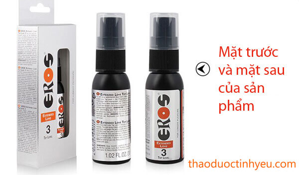 Thuốc xịt chống xuất tinh sớm giúp cuộc yêu thăng hoa