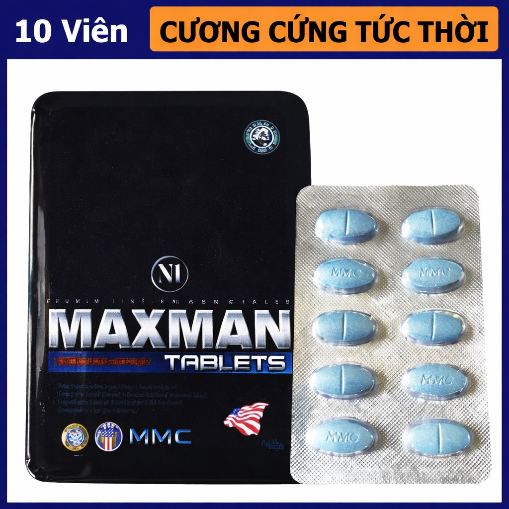 Hướng dẫn phân biệt maxman 3800 mg hộp 10 viên thật giả