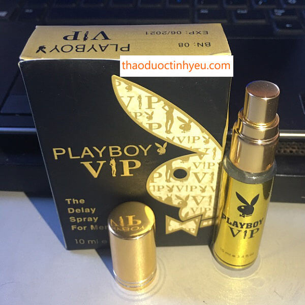 Xịt Playboy Vip Chống Xuất Tinh Sớm 5 Thuốc Xịt Kéo Dài Cho Nam - Thuốc Xịt Kéo Dài Playboy Vip
