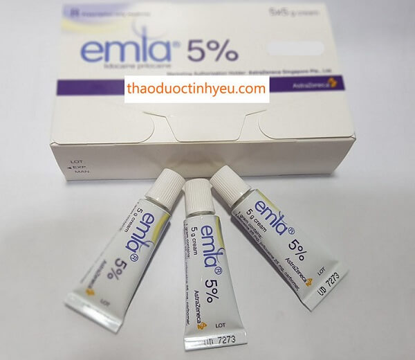 Gel Bôi Chống Xuất Tinh Sớm Emla 7 Thuốc Emla 5 có tốt không? Giá bao nhiêu