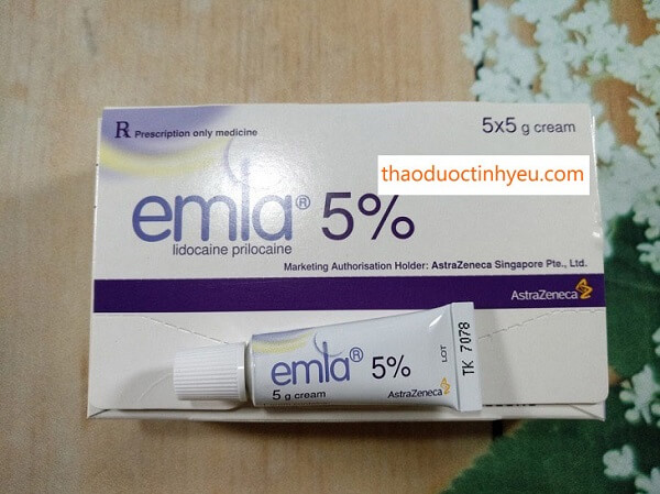 Gel Bôi Chống Xuất Tinh Sớm Emla 8 Thuốc Emla 5g có tác dụng gì? Cách dùng ra sao?