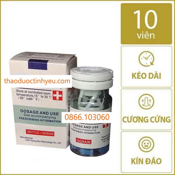 Viên Tăng Cường Sinh Lý Nam Của Mỹ 12 Thuốc tăng cương sinh lý trị liệt dương, rối loạn cương dương hiệu quả