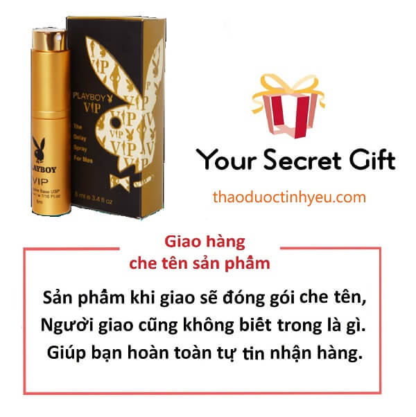 Xịt Playboy Vip Chống Xuất Tinh Sớm 7 xịt Playboy 2023 kéo dài thời gian cho nam giới