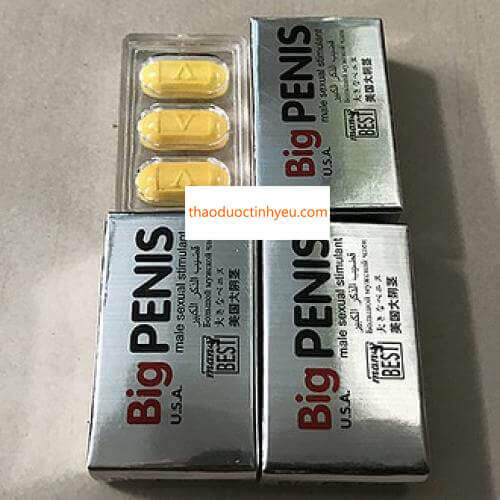 Viên Cường Dương Tức Thì Hàng Chuẩn 9 Thuốc Cương Dương Big Penis Nhâp Khẩu Mỹ