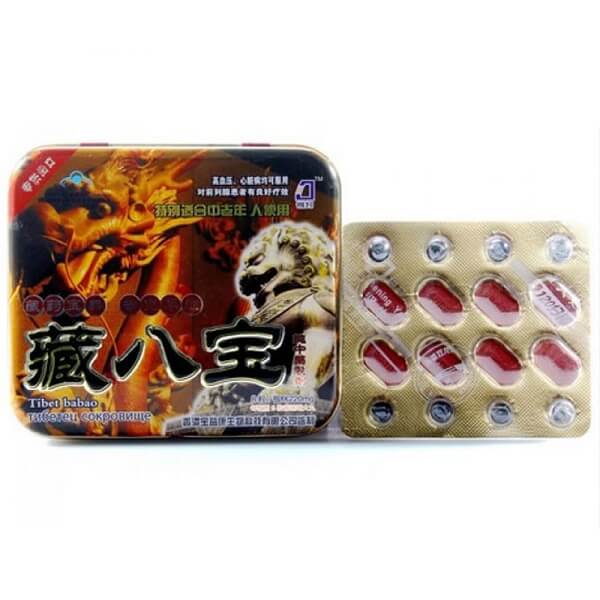 Thuốc Rồng Đỏ Tibet Babao Cao cấp Tăng Cường Sinh Lý Nam