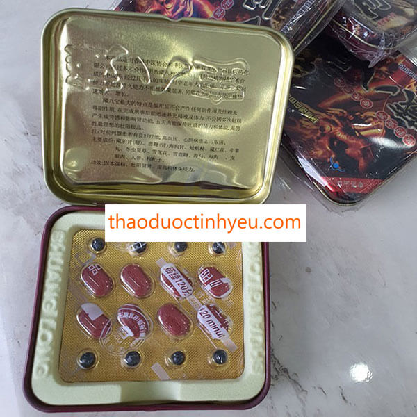 Viên Uống Rồng Đỏ Tibet Babao 11 Thuốc Cường Dương Tibet Babao Rồng Nâu Cực Tốt
